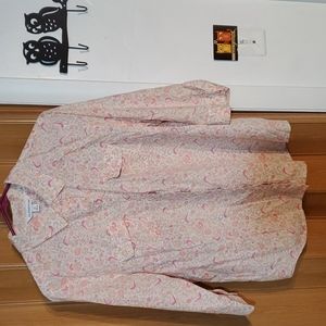 Paisley floral buttons down